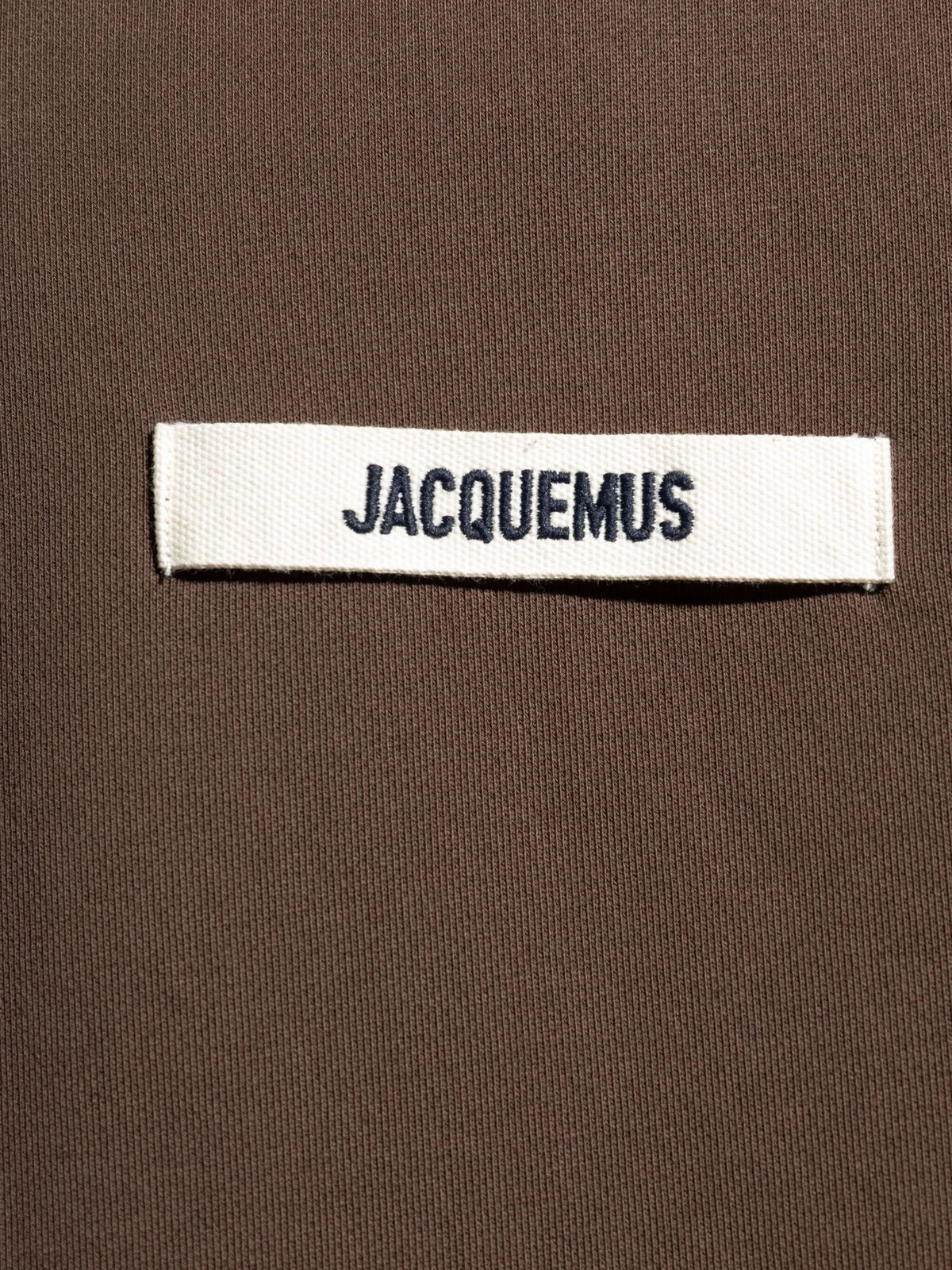Le Hoodie Gros Grain Jacquemus Dark Brown — vue 5
