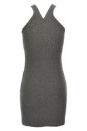 Robe Coton Gris