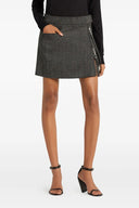 Jupe Laine Gris