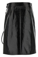 Jupe en vinyle zippée