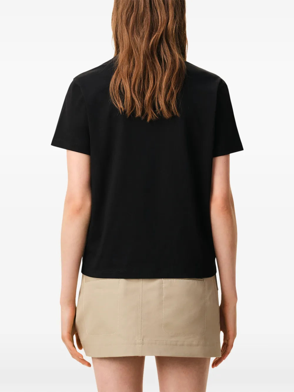 T-shirt Noir Ami de Coeur Rouge en Coton — Ami Paris — vue 5