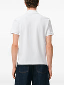 Polo Blanc Ami de Coeur Noir en Coton
