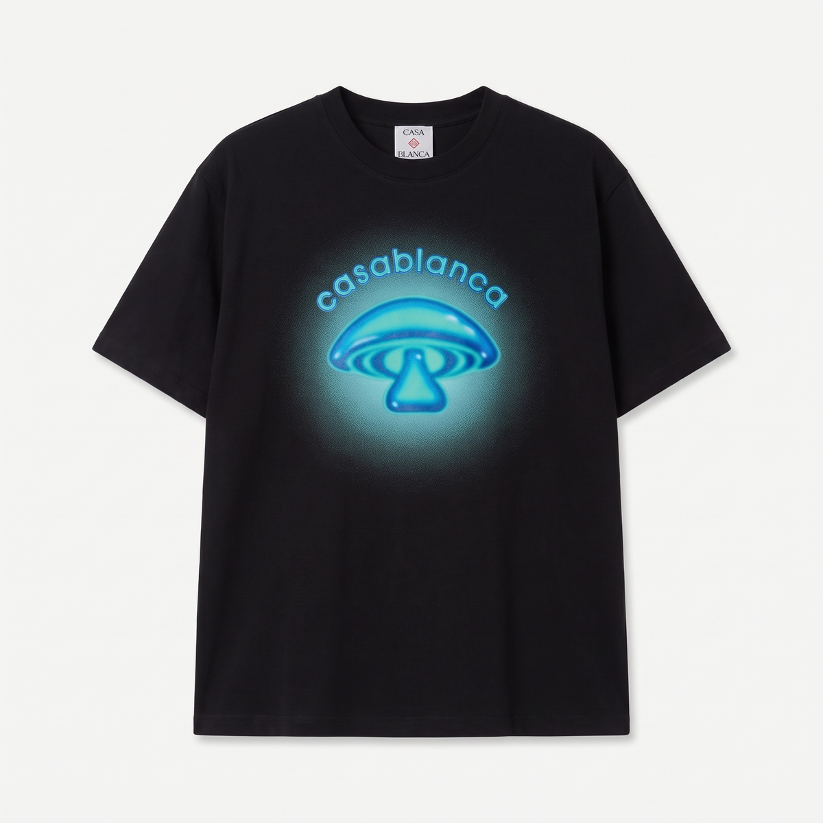 T-shirt Casablanca Airbrush Mushroom – face
