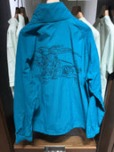Veste Technique Bleue Kingfisher à Logo Cavalier Brodé