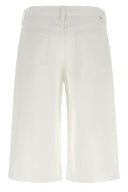 Short Denim Blanc
