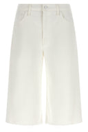 Short Denim Blanc