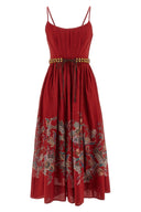 Robe Coton Multicolore