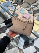 Sac porté épaule GG beige rosé monogrammé