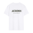 Le t-shirt adresse Dubaï Jacquemus White