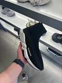 Balenciaga Speed Sneakers Black White