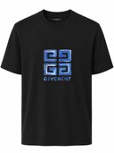T-shirt oversize à logo 4G artistique bleu