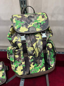 Sac à dos monogrammé camouflage vert