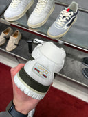 Sneakers Re-Web GG Signature blanc et vert kaki