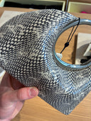 Sac à main Le Petit Calino imprimé python beige