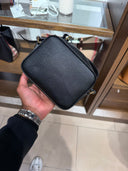 Sac bandoulière Camera House Check noir