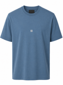 T-shirt à logo 4G brodé bleu ciel