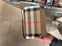 Sac bandoulière Madison House Check beige et marron