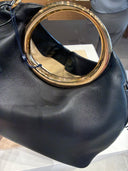 Sac à main Le Calino en cuir noir