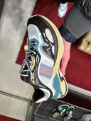 Sneakers runner techniques multicolores à semelle oversize
