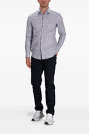 Pantalon Cuir Bleu