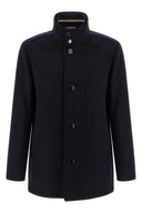 Manteau Cachemire Bleu