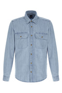 Chemise Coton Bleu Clair