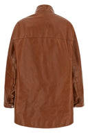 Vêtement Cuir Marron
