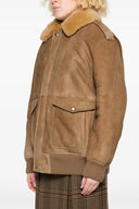 blouson aviateur en peau de mouton