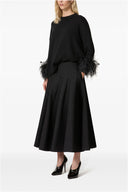 Jupe Soie Noir