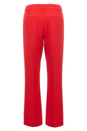 Pantalon Soie Rouge