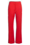 Pantalon Soie Rouge