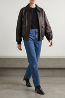 Veste Cuir Marron