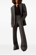Pantalon Laine Gris