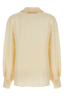 Chemise Soie Beige
