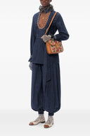 Pantalon Coton Bleu