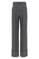 Pantalon Laine Gris