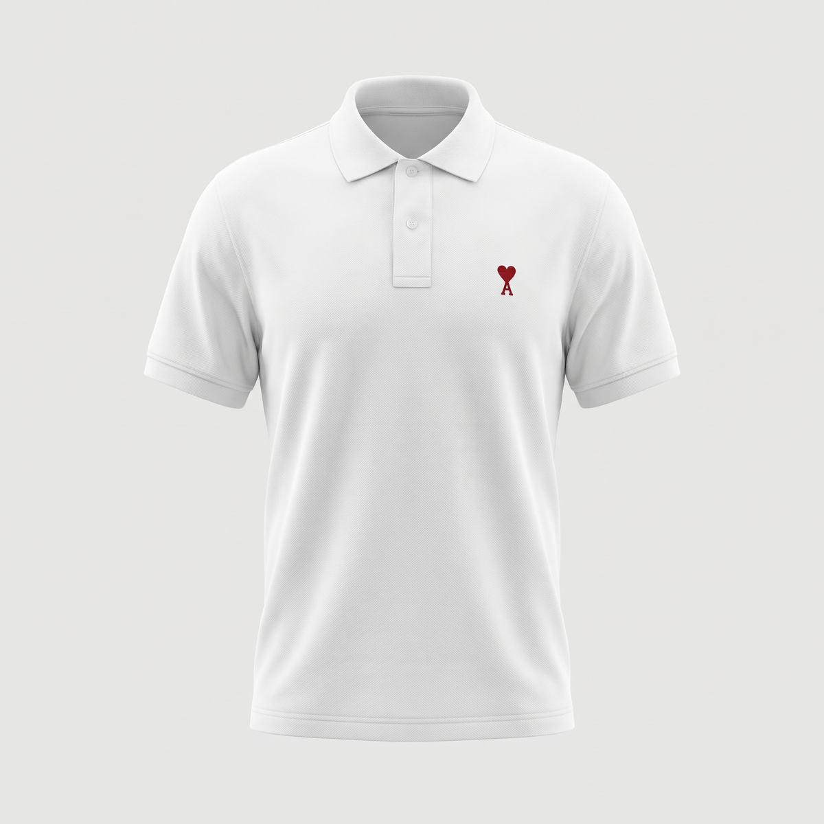 Polo Manches Courtes Ami De Coeur en Coton – face