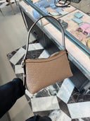 Sac porté épaule GG beige rosé monogrammé
