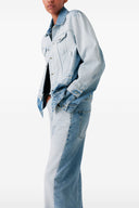 Pantalon Coton Bleu Clair