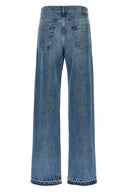 Pantalon Coton Bleu Clair