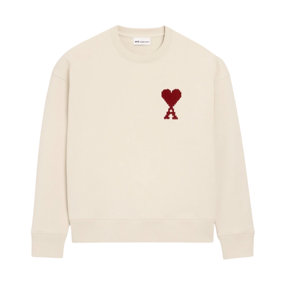 Sweatshirt Soleil Ami De Coeur en Coton — Ami Paris