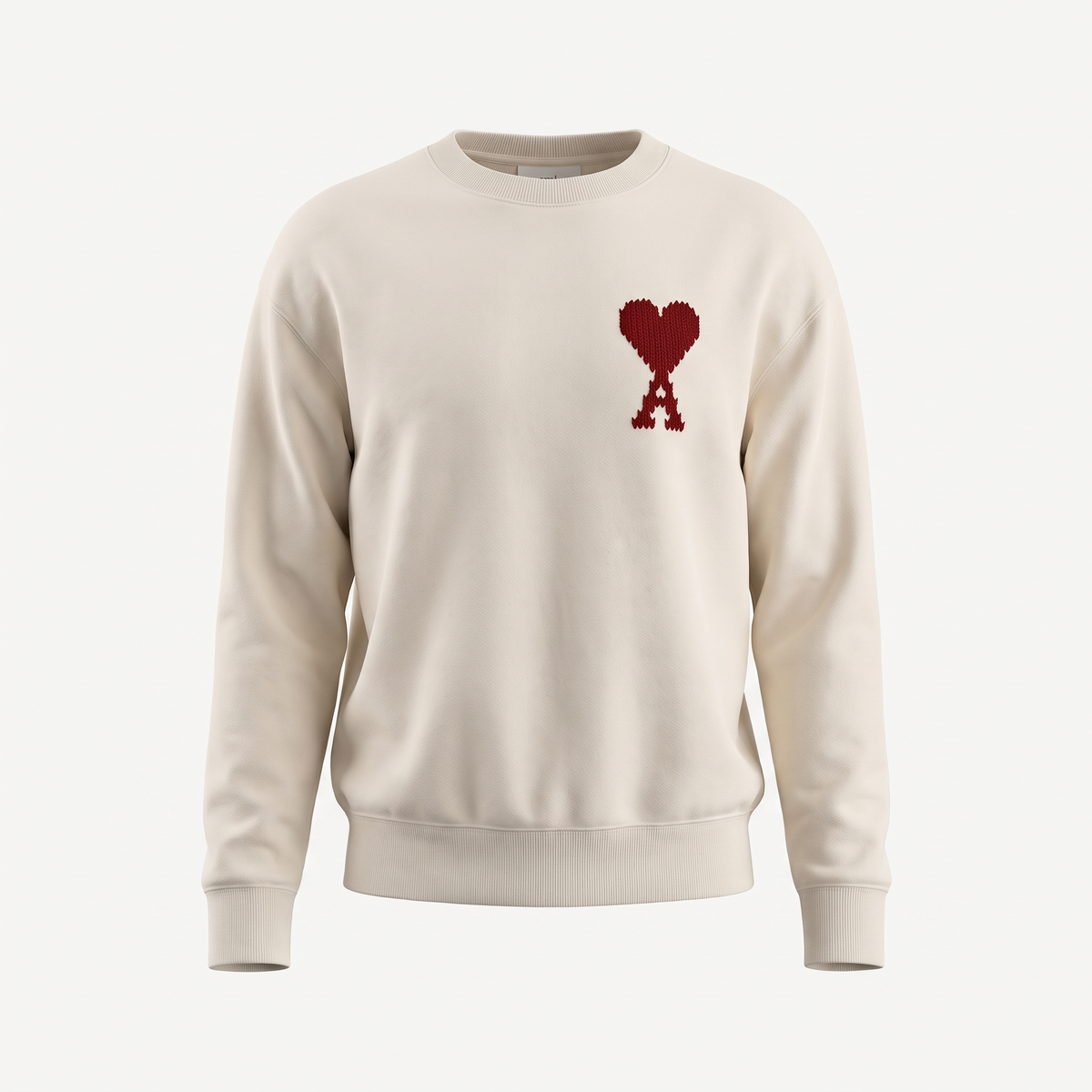 Sweatshirt Soleil Ami De Coeur en Coton – face