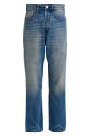 Pantalon Denim Bleu
