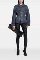 Veste Denim Bleu