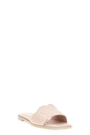 Sandales Cuir Beige