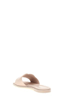 Sandales Cuir Beige