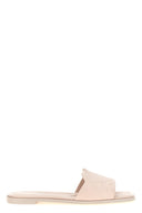 Sandales Cuir Beige