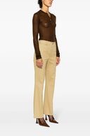 Pantalon Coton Beige