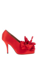 Talons Cuir Rouge