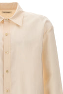 Chemise Laine Beige